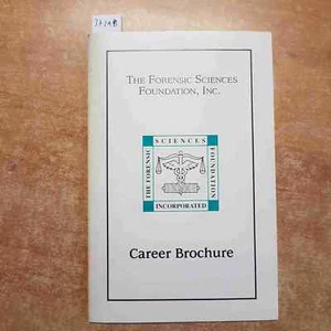 The Forensic Ciencias de La Foundation, Incl Career Brochure Colorado Springs - Imagen 1 de 3