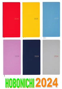 Hobonichi Techo 2024 Wochen Farben 6 Farbsorten Englisch/Japanisch JAPAN NEU - Bild 1 von 88