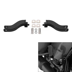 Passenger Foot Peg Mount Kit Fit For Harley Touring Street Glide Road King 93-23 - Picture 1 of 11