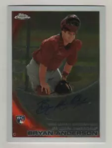 2010 Topps Chrome Rookie Autographs #172 Bryan Anderson Cardinals RC Auto - Picture 1 of 1
