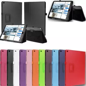 Leather Book Stand Case Cover For Apple iPad 9.7 2018 iPad 2 Mini 123 iPad Air2 - Picture 1 of 18