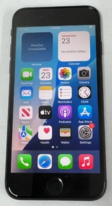 Unlocked Apple iPhone SE 2nd Gen - 64GB Black - 81% Batt - Minor Crck - PLS READ - Afbeelding 1 van 11