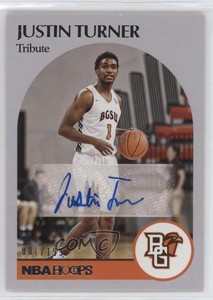 2021 Panini Chronicles Draft Picks Hoops Retro /199 Justin Turner #HR-JTU Auto