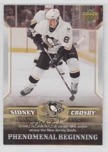 2005-06 Upper Deck Phenomenal Beginning Sidney Crosby #3 Rookie RC