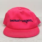 Vintage Sherwin Williams Pink K-Products Hat / Cap Made In U.S.A. Embroidered