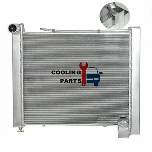 56MM Aluminum Performance Radiator Fit 63-72 Chevy Corvette 5.3L 5.7L V8 Manual - Imagen 1 de 8