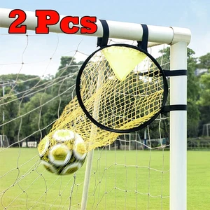 Soccer Training Shooting 1/2pcs Net Equipment Football Training Target Net Goal - Picture 1 of 17