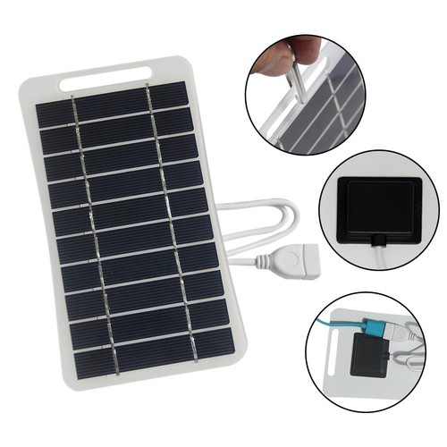 Outdoor 5W Solar Panel Charger with USB Output for Mobile Phone ...