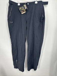 New Under Armour Goretex Waterproof Black Golf Rain Pants Men's XL $200 - Picture 1 of 7