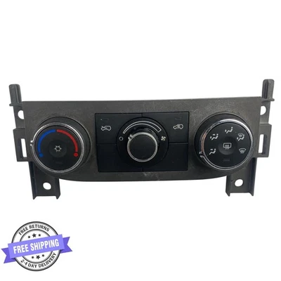 Chevy HHR 2006-2011 calefacción aire acondicionado panel de control de temperatura OEM Foto 1 de 4