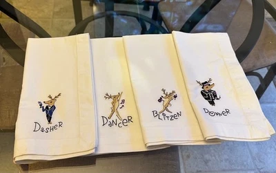 Tovaglioli da pranzo renne da fienile in ceramica - 4 - come nuovi ritirati - Immagine 1 di 4