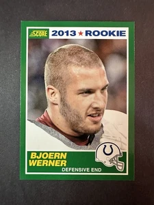 2013 Score - 2013 Rookie Bjoern Werner #340 (RC) - Picture 1 of 2