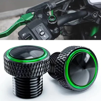 For Kawasaki Z900 RS SE Z650 Z800 Z1000 SX Z400 Mirrors Hole Plugs Screws Cover - Image 1 of 4