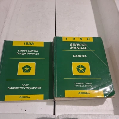 Dodge Dakota 1998 camión servicio reparación taller manual conjunto OEM Foto 1 de 4