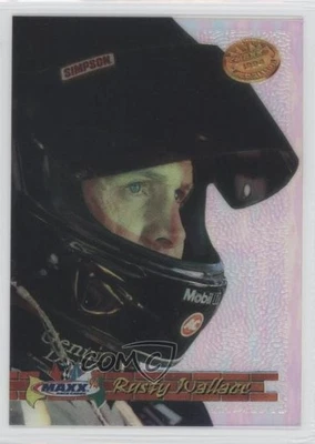 1994 Maxx Medallion Rusty Wallace #69 HOF - Image 1 of 2
