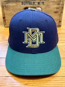 Vintage 90er Größe 7 1/4 Milwaukee Brewers MLB New Era 5950 taillierte Wollmütze - Bild 1 von 7