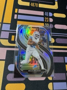2024 Panini Select Brian Branch Premier Silver Die-Cut #129 - Bild 1 von 2