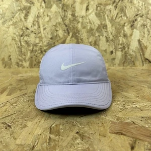 Nike Hat Cap Featherlight Dri-Fit Running Lightweight Adjustable Lilac Purple - Picture 1 of 8