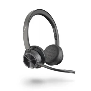 Poly - Voyager 4320 UC Wireless Headset (Plantronics) - Headphones with Boom Mic - Picture 1 of 3