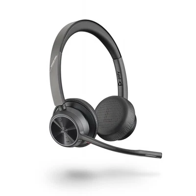 Poly - Voyager 4320 UC Wireless Headset (Plantronics) - Headphones with Boom Mic - Image 1 of 3