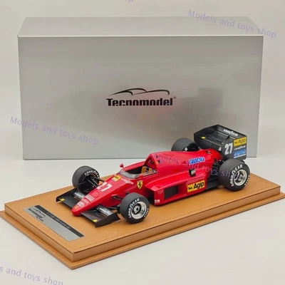 Tecnomodel 1/18 Ferrari F1 86 #27 2nd AUSTRIAN GP 1986 MICHELE ALBORETO Resin - Image 1 of 4