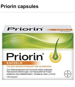 Cápsulas Priorin - 120 unidades - PZN 04002065 - de distribuidor especializado med. - Imagen 1 de 15