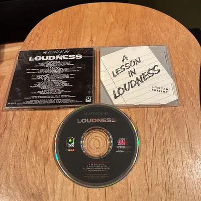 A Lesson In Loudness CD US promo anthem judas priest accept bow wow scorpions Foto 1 de 4