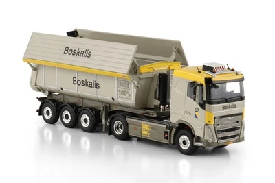Remolque volquete eléctrico Volvo FH5 cabina cama "Boskalis" WSI camiones modelos 1:50 Foto 1 de 4