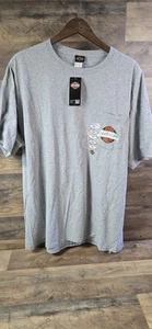 Harley Davidson Shirt Men 2XL Motorcycle Biker Grey New w Tags - Picture 1 of 12