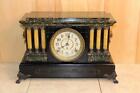 Antique Seth Thomas Adamantine Mantle Clock ~ Pre WWI ~ Serviced & Running