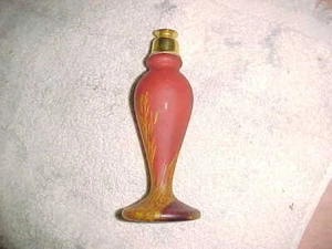 Art Deco CZECH PERFUME - SIGNED ART GLASS - BEAUTIFUL - Picture 1 of 5