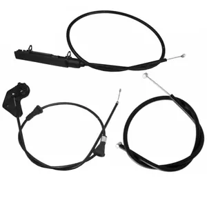 Cable Bowden de liberación de capó de motor de 3 piezas para E46 320I 323I 98-05 51238208442 F9W8 - Imagen 1 de 6