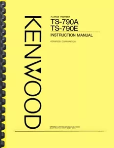 Kenwood TS-790A 790E Transceiver Instrukcja obsługi - Zdjęcie 1 z 2