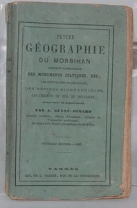 GUYOT-JOMARD Petite géographie du Morbihan monuments celtiques Bretagne 1967 - Picture 1 of 2