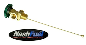 100 Pfund Propan Tank Service Ventil Kupplung BBQ POL 100 Pfund Grill Heizung LPG 10,2" - Bild 1 von 1