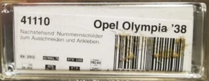 BUSCH 41110 Opel Olympia '38 - scala H0 - Foto 1 di 8