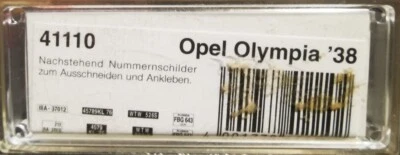 BUSCH 41110 Opel Olympia '38 - scala H0 - Immagine 1 di 4