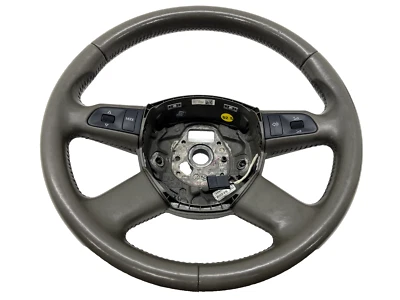 AUDI Q7 2007-2011 INTERIOR 4 RADIOS CUERO VOLANTE CON CONTROLES ESTÉREO OEM Foto 1 de 4