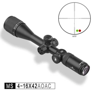 Mira telescópica para pistola de aire comprimido Discovery MS 4-16X42AOAC .22LR PCP caza tiro rifle - Imagen 1 de 11