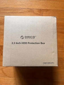 5 Pack ORICO 3.5 inch HDD Hard Drive Protective Case SDD Storage Box for HDD SSD - Picture 1 of 3