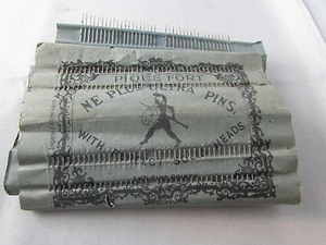 Beautiful Vintage Sewing Needle Case Strong Pin 1900 - Picture 1 of 2