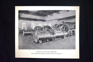 Centrale di Tornavento (1000 HP). Ditta Franco Tosi di Legnano - Picture 1 of 1