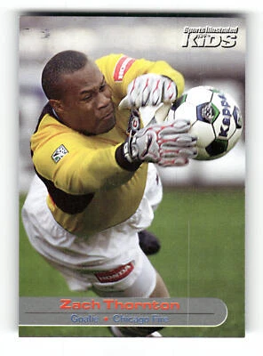 Zach Thornton 2002 Sports Illustrated for Kids #166 Hand Cut Card - Image 1 of 2