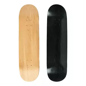 2 cubiertas de patineta en blanco 8,0 naturales y negras manchadas - Imagen 1 de 5