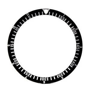 CT6129 - SKX007/SRPD Flat Bezel Insert – Black/Silver - Picture 1 of 1