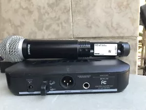 Shure BLX4-J10/BLX2 PG58-J10 kabelloses Mikrofonsystem. - Bild 1 von 8