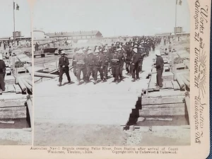 π 1901 CHINA BOXER REBELLION AUSTRALIA NAVAL BRIGADE STEREOVIEW ε
«ε½θεζΎ³ε€§ε©δΊε - Picture 1 of 5
