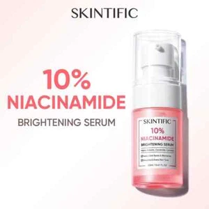 SKINTIFIC 10% Niacinamide Brightening Serum DHL-EXPEDITED SHIP - Picture 1 of 11