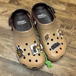 Crocs x General Mills Count Chocula Clogs Mokka Herren 11 Damen 13 Brandneu - Bild 1 von 8