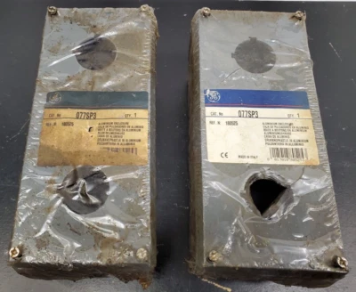 (1) NOS GE General Electric - 077SP3 - 3 Way Enclosure -  (180525) - Un-Tested - Image 1 of 4